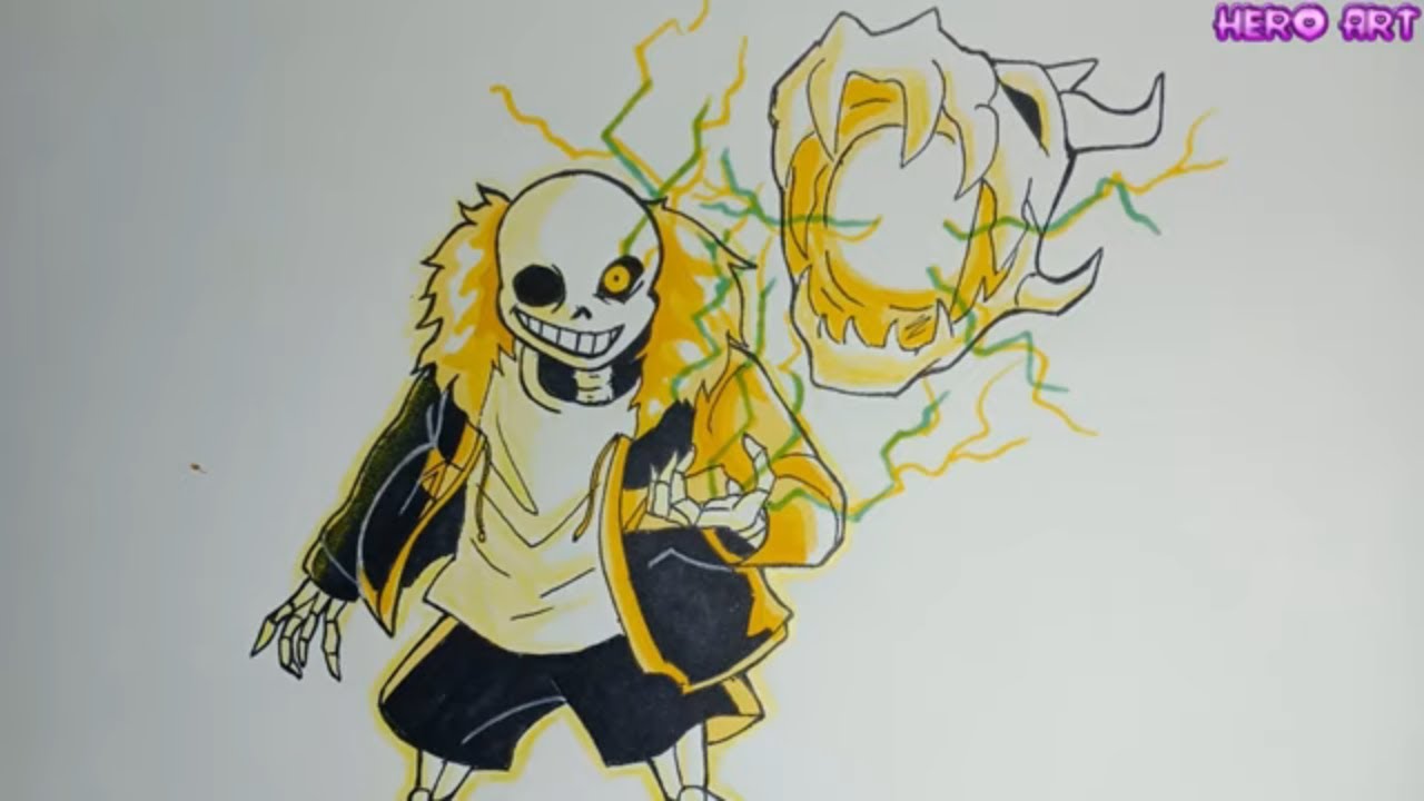 How To Draw last breath sans Chibi Very Easy  Chibi Easy drawings  Drawings